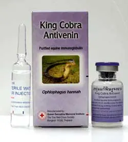 How Much is a Vial of King Cobra Antivenom?