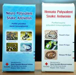 Neurotoxic Polyvalent Snake Antivenom for Cobra and King Cobra, Banded Krait, an